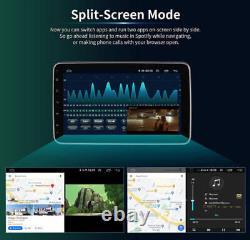 Android 12 Double Din 10.1 Car Stereo Apple CarPlay Auto Radio GPS Navi WiFi FM