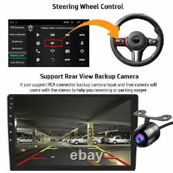 Android 12 Double Din 10.1 Car Stereo CarPlay Auto Radio GPS Navi WiFi FM