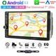 Android 12 Gps Double 2din 7car Stereo With Backup Camera Touch Screen Radio Bt