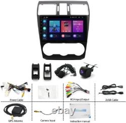 Android 13.0 Double Din Car Stereo for Subaru Forester XV WRX 2015-2018