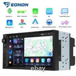 Android 13 2+32 Car Stereo GPS Navigation Radio Double Din WIFI 7 Apple CarPlay