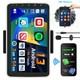 Android 13 Carplay Gps Navi Wifi 10.1 Double 2din Rotatable Car Stereo Radio Fm