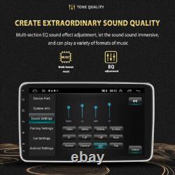 Android 13 Double 2DIN Rotatable 10.1'' Car Stereo Radio Carplay GPS Wifi BT 64G