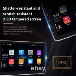 Android 13 Double 2DIN Rotatable 10.1'' Car Stereo Radio Carplay GPS Wifi BT 64G