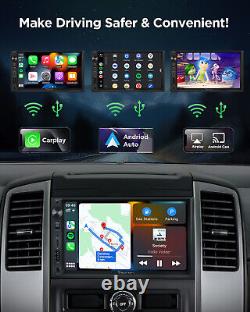 Android 13 Double 2Din 7 IPS Car Stereo Radio GPS Navigation CarPlay BT USB RDS