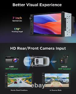 Android 13 Double 2Din 7 IPS Car Stereo Radio GPS Navigation CarPlay BT USB RDS