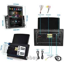 Android 13 Double Din 9.7 Car Stereo Apple CarPlay Auto Radio GPS Navi WiFi FM