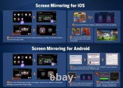 Android 14 CarPlay GPS Navi WiFi 7 Double 2Din Touch Screen Car Stereo Radio BT