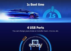 Android 14 CarPlay GPS Navi WiFi 7 Double 2Din Touch Screen Car Stereo Radio BT