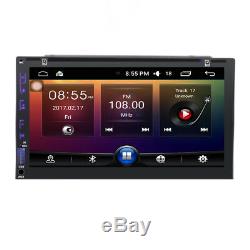 Android 6.0 7 Double 2Din Car Radio Stereo DVD Player GPS Nav OBD BT 3G WiFi HD