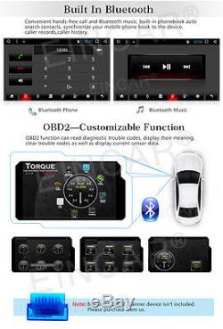 Android 6.0 Double Din Car Stereo Radio GPS Wifi 3G OBD2 HD Mirror BT No DVD