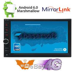 Android 6.0 WIFI 7 Double 2DIN Car Radio Stereo No-DVD Player GPS NAV BT+CAMERA