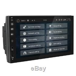 Android 8.1 7Double 2 DIN Car Radio GPS Player WIFI BT Navi With Backup Camera