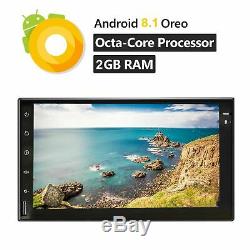 Android 8.1 7 Double 2Din InDash Car MP5 Radio Stereo Player WiFi 4G GPS+Tablet