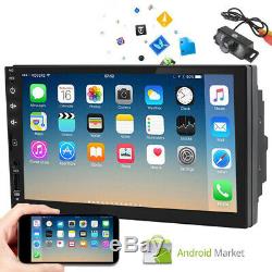 Android 8.1 Car stereo GPS NO-DVD player 7 Tablet Double 2DIN Radio WiFi+Camera