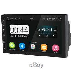 Android 8.1 Car stereo GPS NO-DVD player 7 Tablet Double 2DIN Radio WiFi+Camera