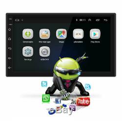 Android 8.1 Double 2Din 7in HD Quad Core GPS WiFi Car Stereo MP5 Player FM Radio