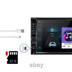 Android 8.1 WIFI/4G 7 Double 2DIN Car Radio Stereo Player GPS NAV BT+MAP 1+16GB