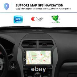 Android 8.1 WIFI/4G 7 Double 2DIN Car Radio Stereo Player GPS NAV BT+MAP 1+16GB