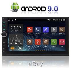 Android 9.0 Pie Double 2DIN 7 Car Radio Stereo GPS Navigation 4G WIFI 2GB 32GB