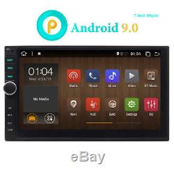 Android 9.0 Pie Double 2DIN 7 Car Radio Stereo GPS Navigation 4G WIFI 2GB 32GB