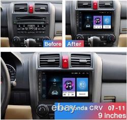 Android Car Stereo Double Din Para Honda Crv 2007 2008 2009 2010 2011 Radio H