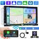 Apple Carplay 7 Double Din Car Stereo Radio Android Auto With Touch Dvd Player