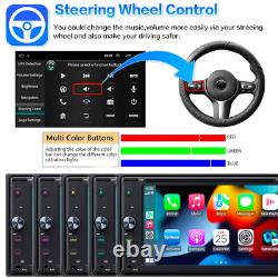 Apple CarPlay With Android Bluetooth Radio Double Din 6.2 Car Stereo DVD Player