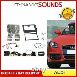 Audi TT MK2 Double Din Car Stereo BOSE fitting kit Steering Interface & Fascia