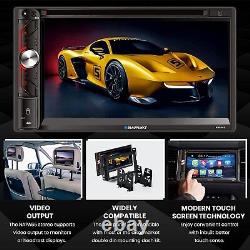 BLAUPUNKT NAPA65 Double Din 6.9 Touchscreen Car Stereo Multimedia DVD/CD/MP3