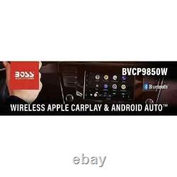 BOSS 2-Din 6.75 Car Stereo Wireless Apple Carplay Android Bluetooth BVCP9850W