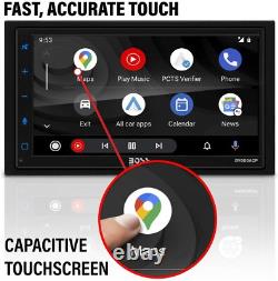 BOSS 6.75 Touchscreen Carplay Android Auto Radio Bluetooth/USB/MP3 Rear Camera