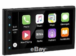 BOSS Audio BVCP9685A Car Stereo with Apple CarPlay, Android Auto Double Din
