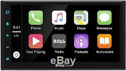 BOSS Audio BVCP9685A Car Stereo with Apple CarPlay, Android Auto Double Din