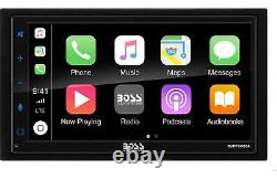 BOSS Audio BVCP9685A Double 2-DIN Car Apple CarPlay Android Auto Bluetooth Radio