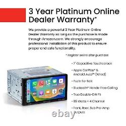 BOSS Audio Systems BE7ACP 7 Car Stereo CarPlay No DVD Certified Refurbished