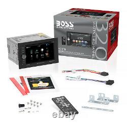 BOSS Audio Systems BV9351B Double Din Touchscreen Car Audio Stereo System