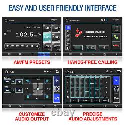 BOSS Audio Systems BV9358B Double Din Touchscreen Car Audio Stereo System