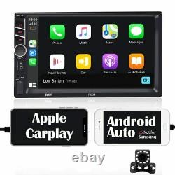 Binize 7 inch Car Stereo Radio with Apple Carplay Android Auto Double Din Tou