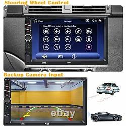 Binize 7 inch Car Stereo Radio with Apple Carplay Android Auto Double Din Tou