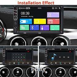 Binize 7 inch Car Stereo Radio with Apple Carplay Android Auto Double Din Tou