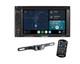 Blaupunkt 2din Car 6.9 Touch Lcd Bluetooth Dvd Stereo Carplay Mirror Link +cam