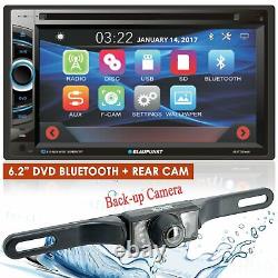 Blaupunkt Car 2 Din 6.2 Touchscreen DVD Bluetooth Seattle 660 + Rear Cam Xv95bk