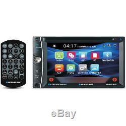 Blaupunkt Car Audio Double Din 6.2 Touchscreen LCD DVD CD Mp3 Bluetooth Stereo