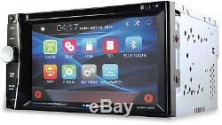 Blaupunkt Car Audio Double Din 6.2 Touchscreen LCD DVD CD Mp3 Bluetooth Stereo