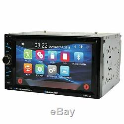 Blaupunkt Car Audio Double Din 6.2 Touchscreen LCD DVD CD Mp3 Bluetooth Stereo