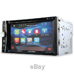 Blaupunkt Car Audio Double Din 6.2 Touchscreen LCD DVD CD Mp3 Bluetooth Stereo