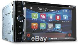 Blaupunkt Car Audio Double Din 6.2 Touchscreen LCD DVD CD Mp3 Bluetooth Stereo