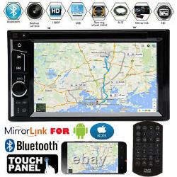 Bluetooth DVD CD CAR RADIO STEREO FM USB MIRRORLINK FOR GPS Fit Chevy Colorado