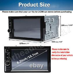 Bluetooth DVD CD CAR RADIO STEREO FM USB MIRRORLINK FOR GPS Fit Chevy Colorado